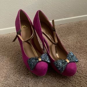 Pink heels